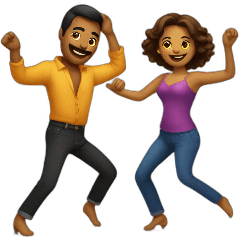 Salsa Party dance emoji