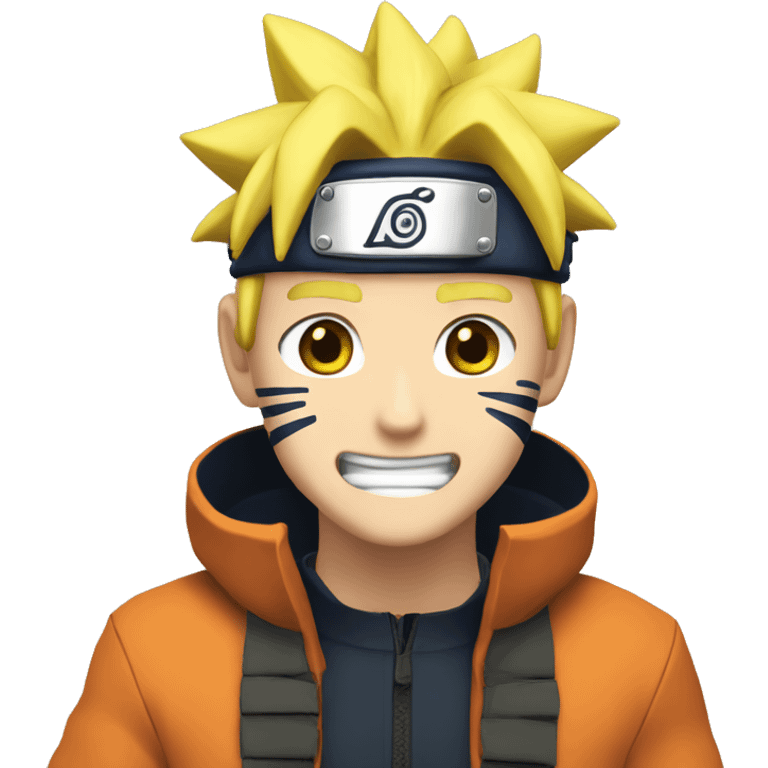 Naruto avatar happy emoji