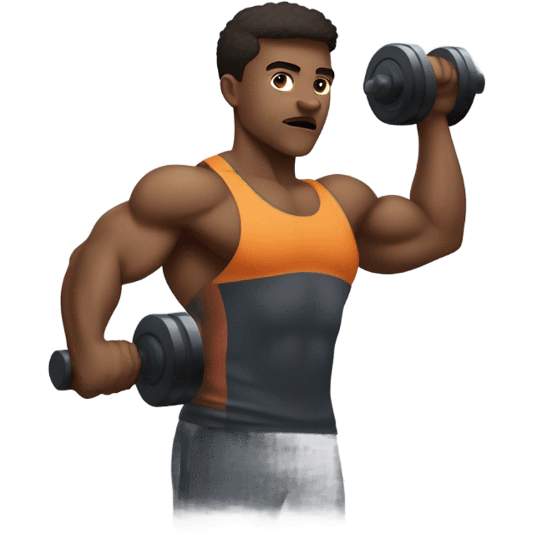 motivated gym member emoji