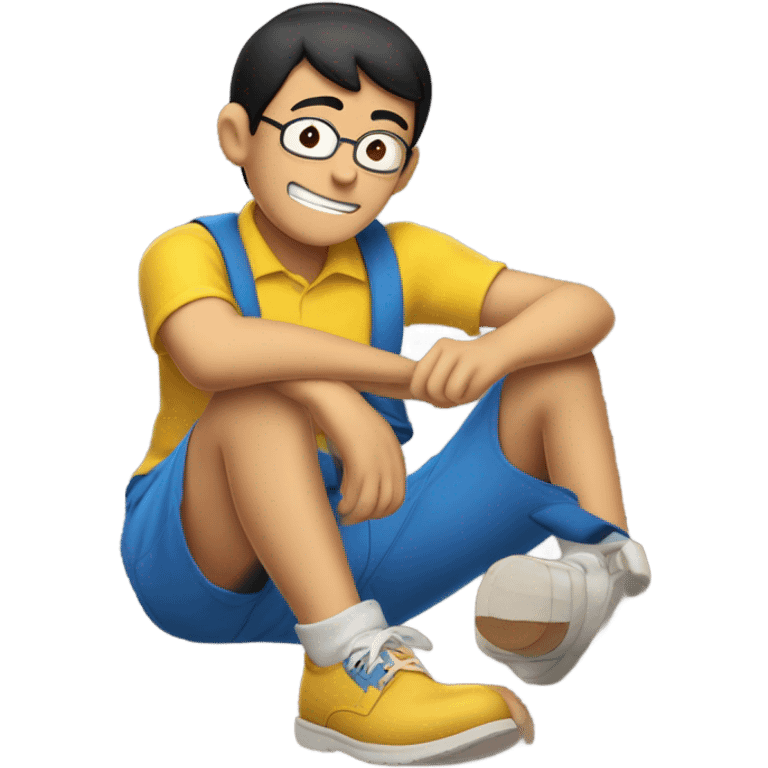 Nobita homibding out emoji