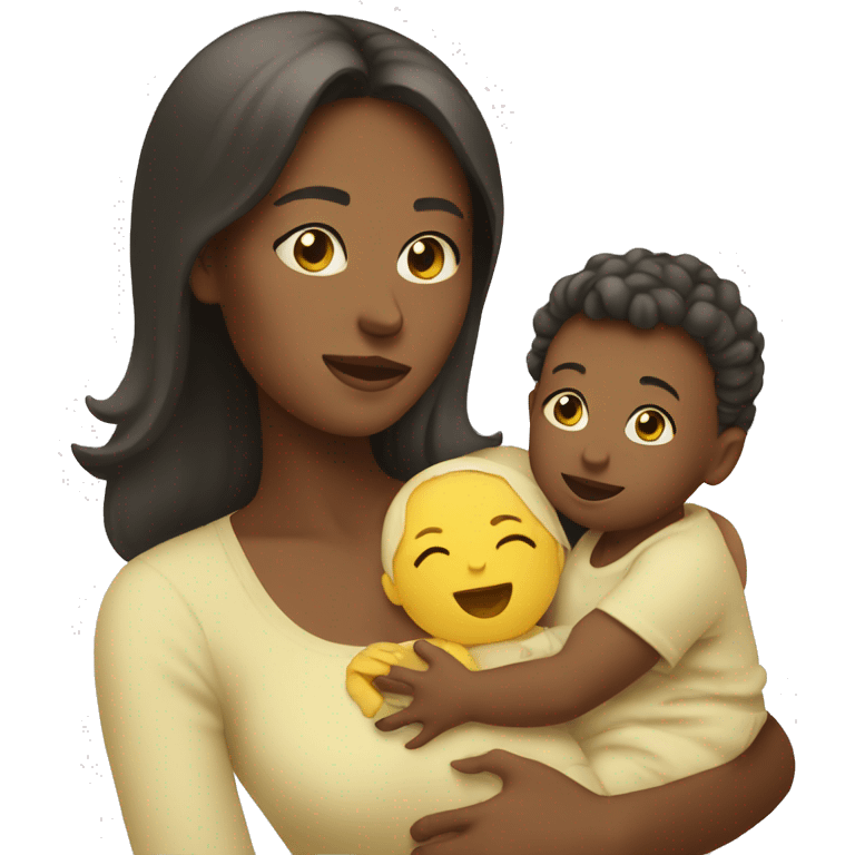 mom and baby emoji