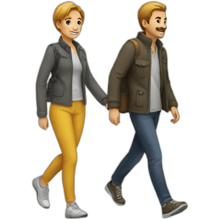 walk emoji