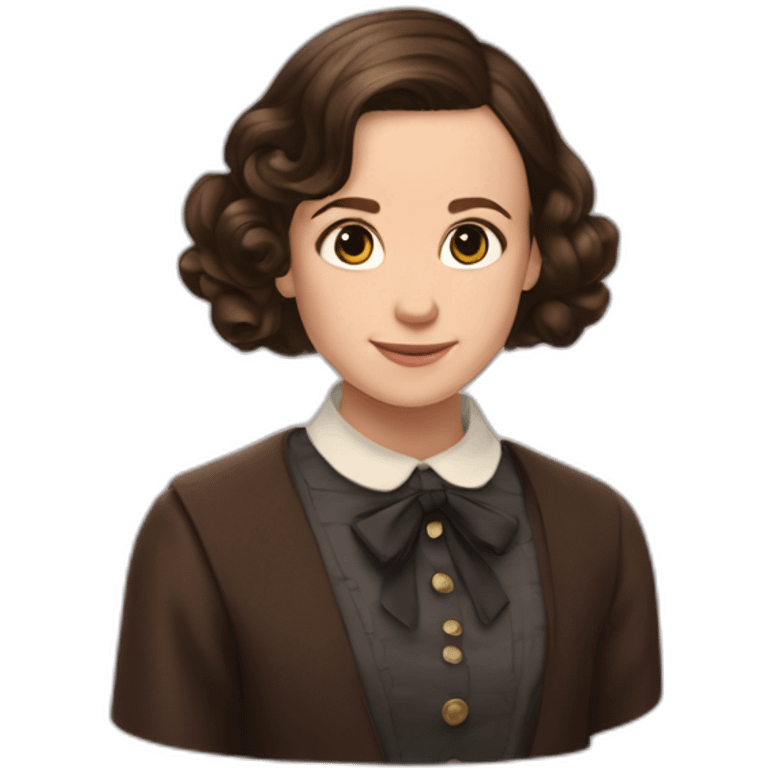 Millie Bobby brown in henola holmes movie emoji