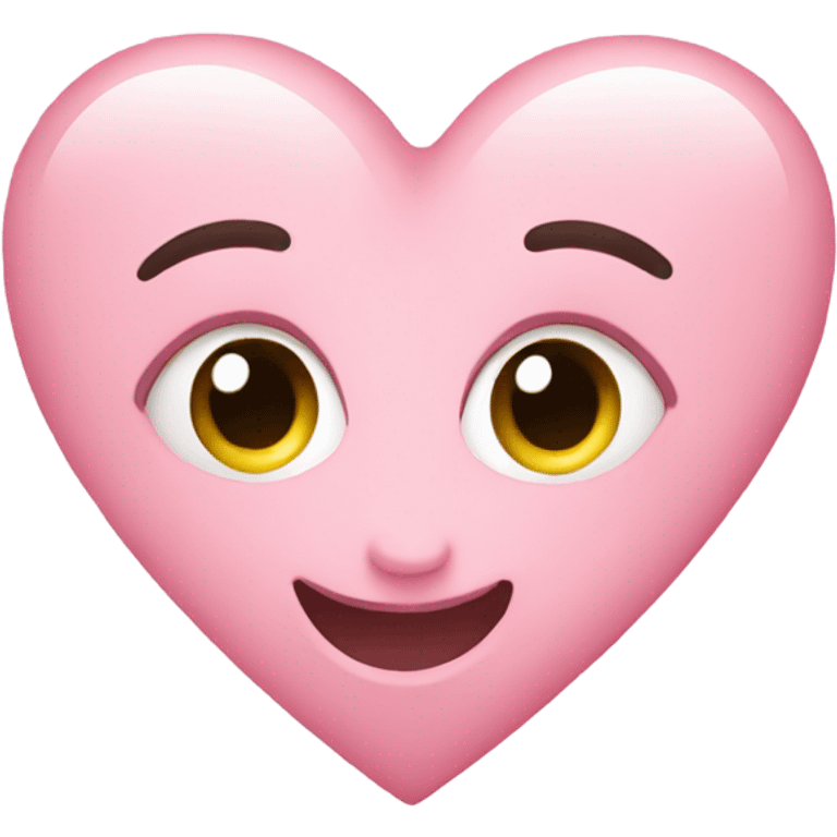 Light Pink heart emoji