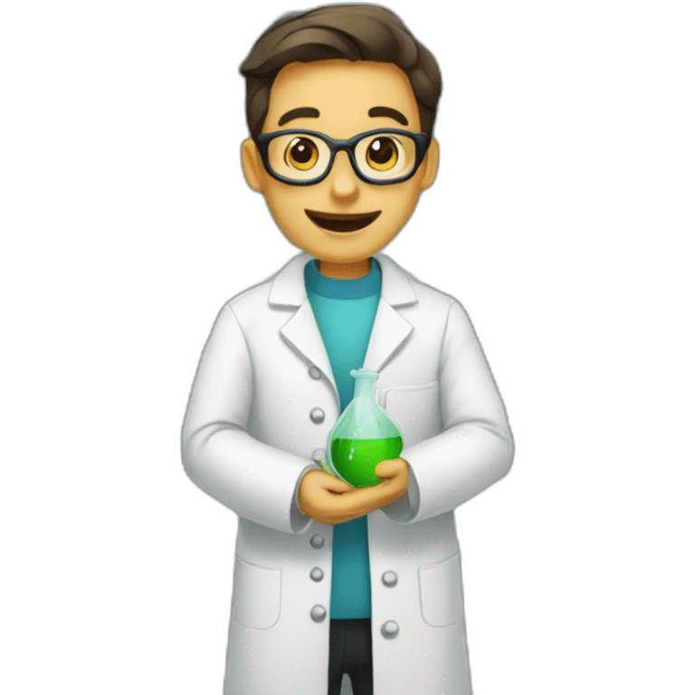 Chemist in lab  emoji