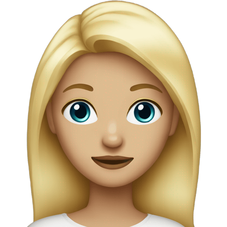 Blonde girl  emoji