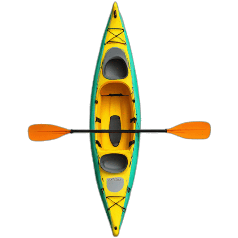 Sea kayak emoji