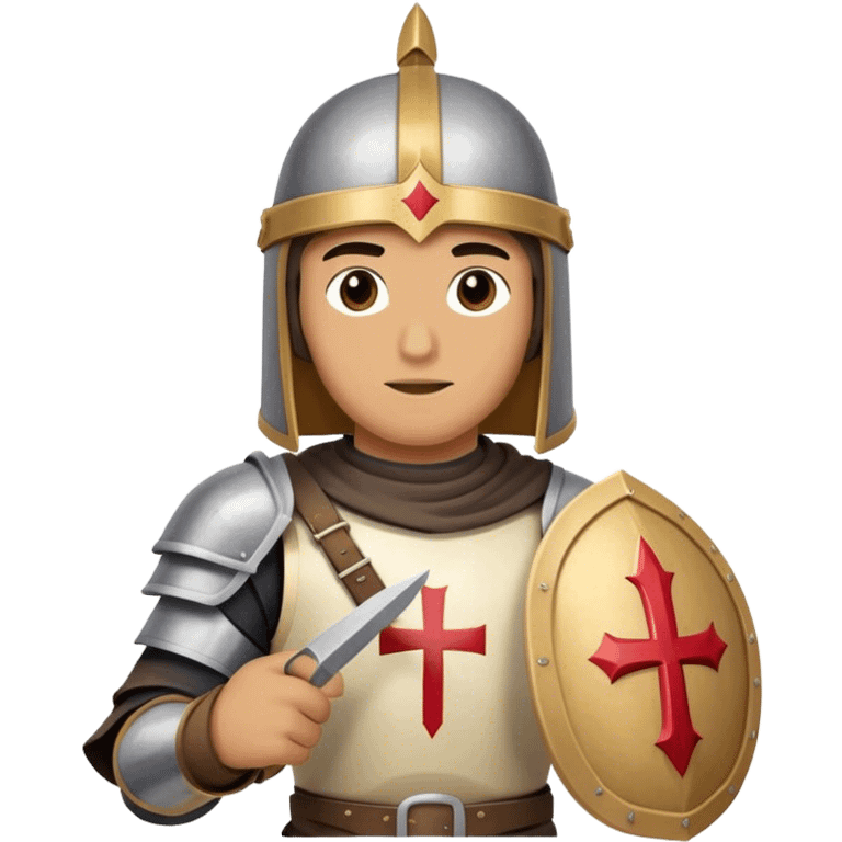 The shawarma crusader emoji