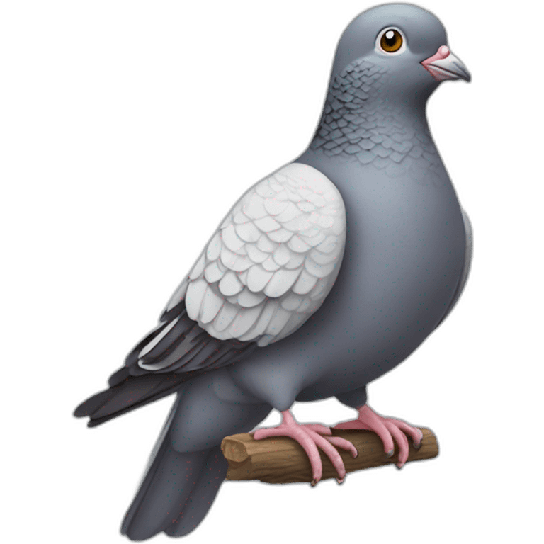 Pigeons heureux  emoji