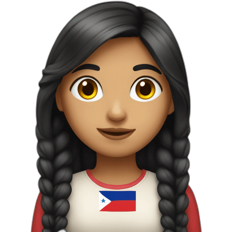 Chilean girl emoji