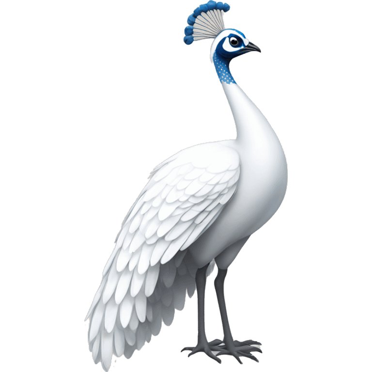 White Peacock emoji