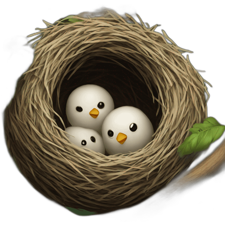 small nest emoji