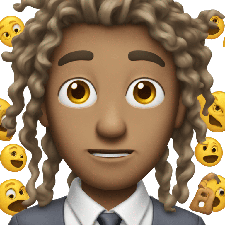 crazy larry emoji