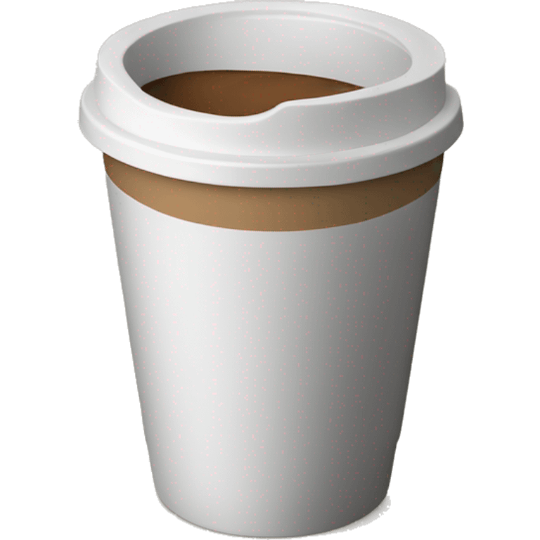 Disposable coffee cup emoji