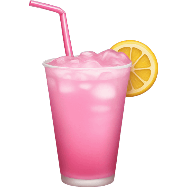 Pink drink emoji