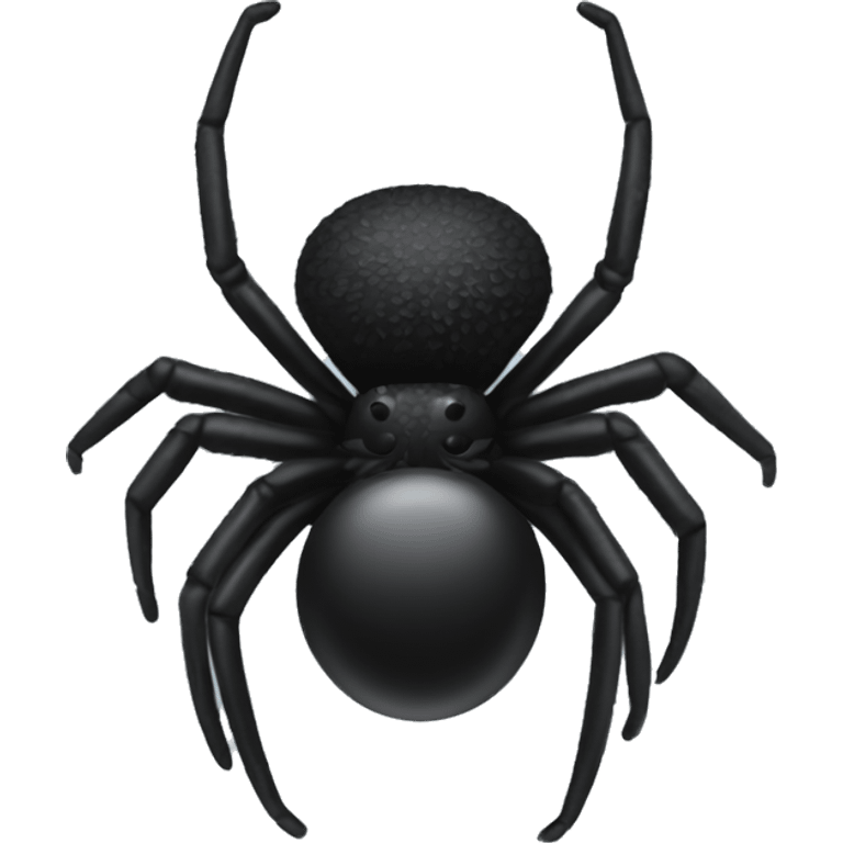 black detailed cSpider  emoji