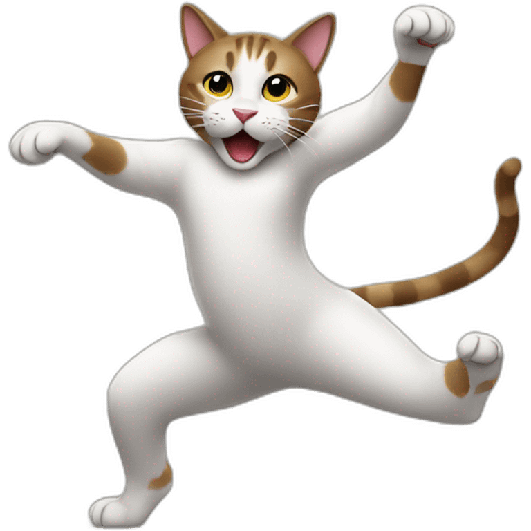 Dancing cat emoji