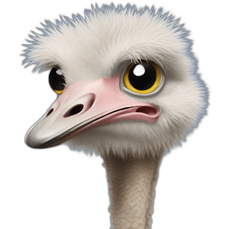 ostrich emoji