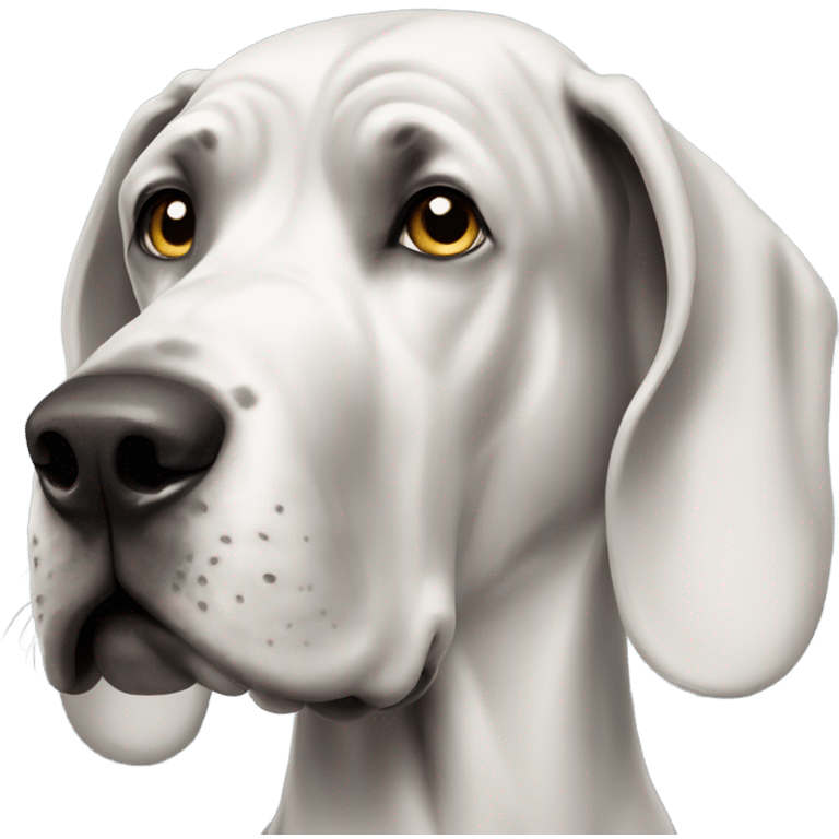 great dane dog emoji