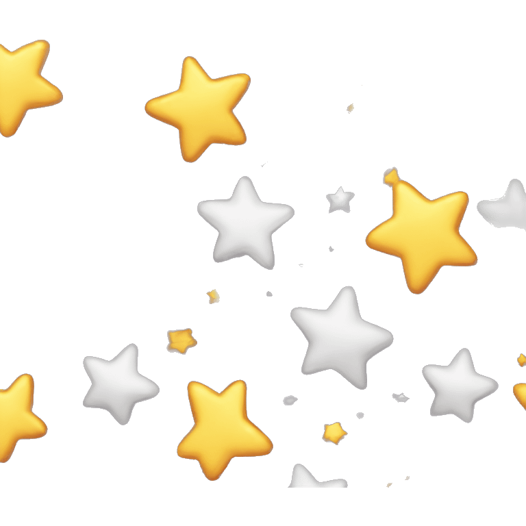 Shooting star y2k emoji