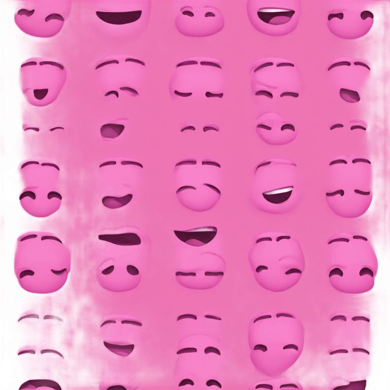 Netflix in pink emoji