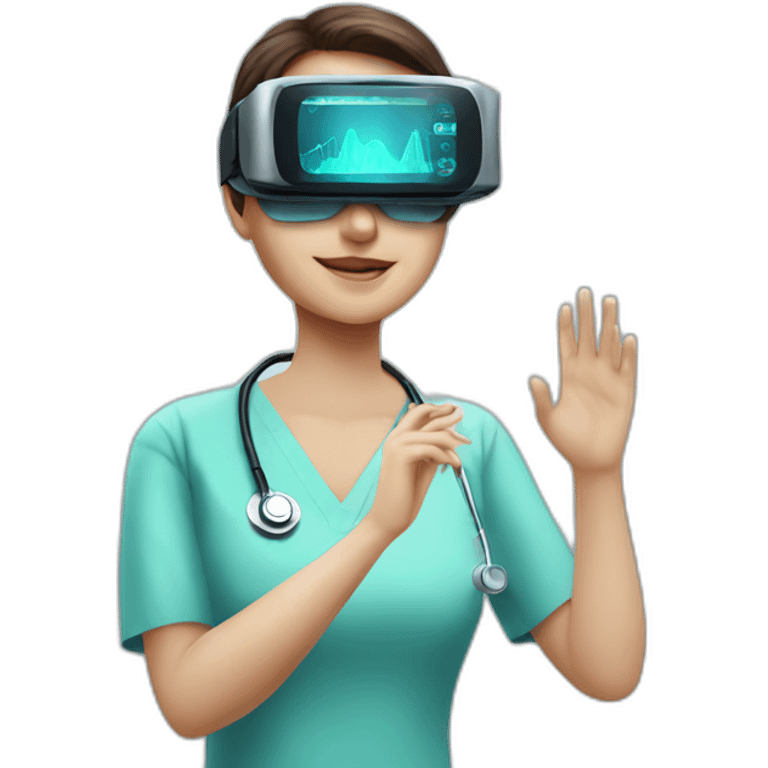 Surgeon-with-virtual-reality-display-operating-on-woman emoji