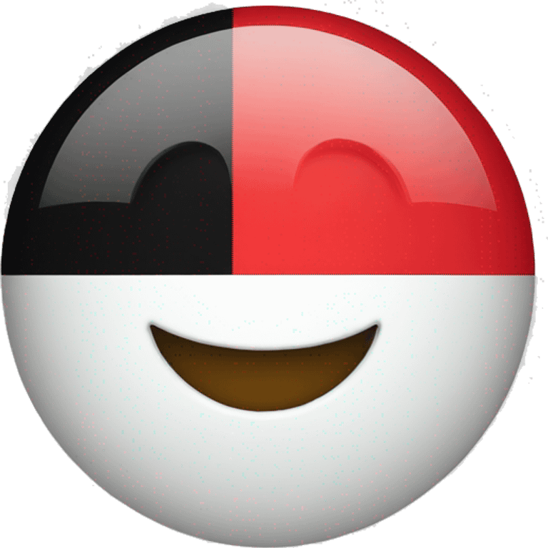 The German flag is smile emoji