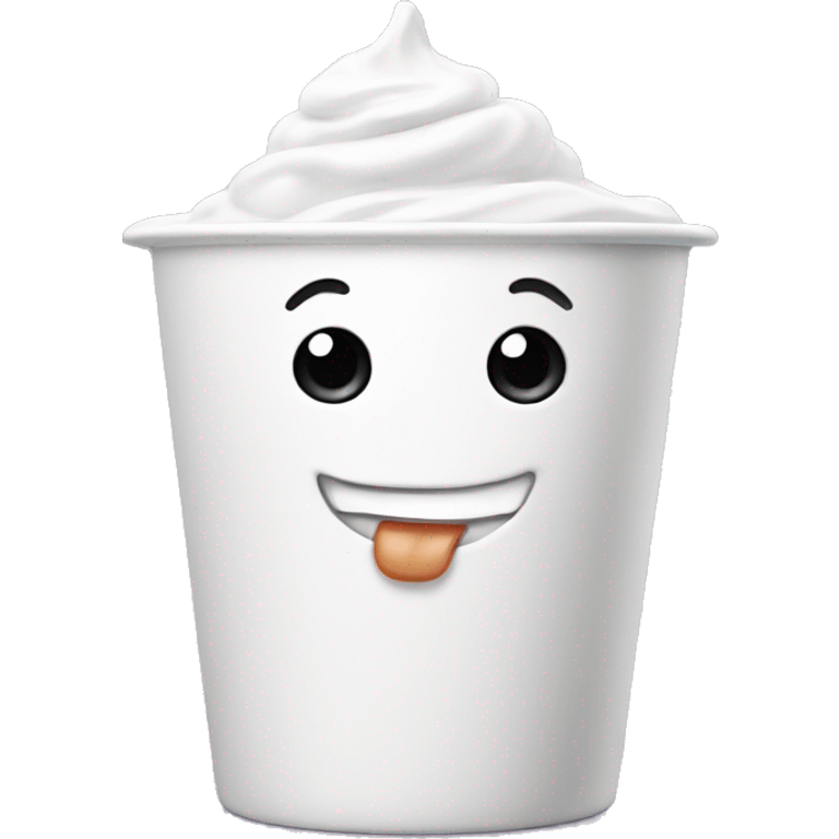 Yogurt emoji