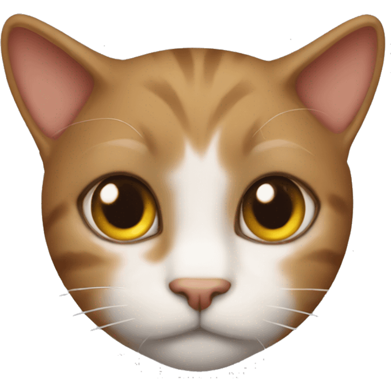 Cat brown  emoji