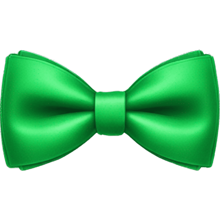 Green bow tie emoji