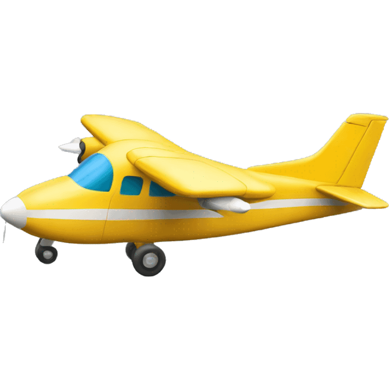 Yellow Plane emoji