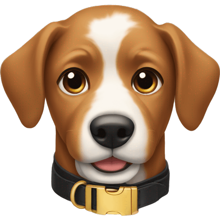 a dog collar emoji