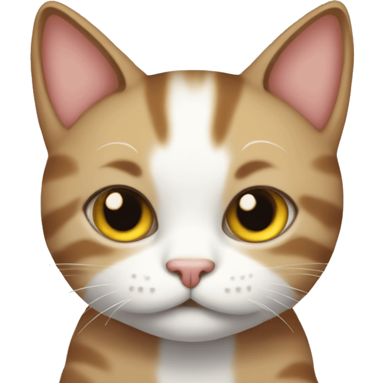 A cute cat  emoji