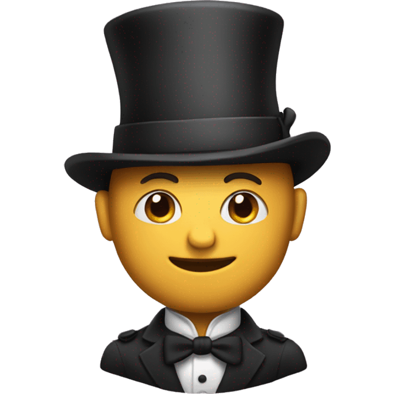 Nezko with a top hat emoji