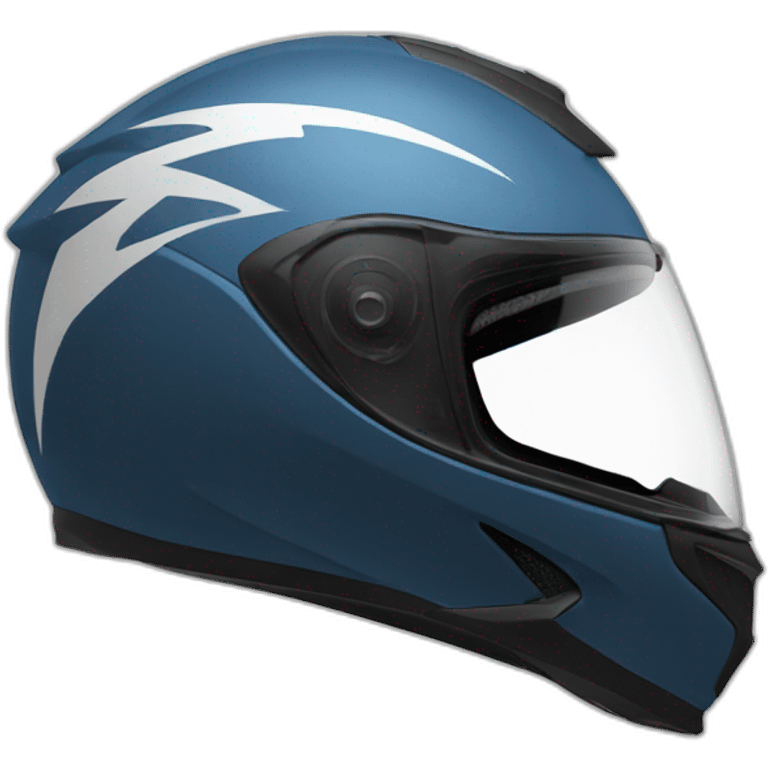 thunder motorcyle helmet emoji