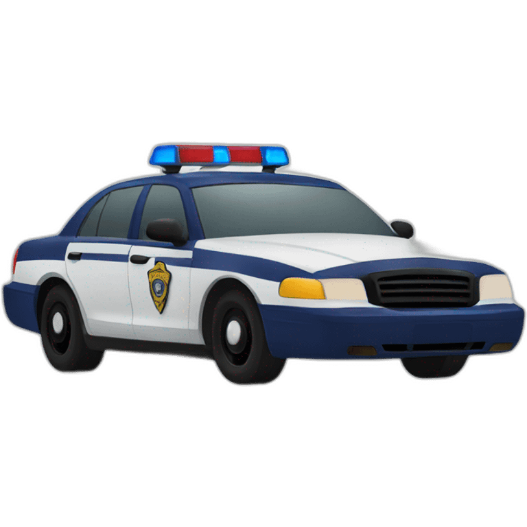 Police car emoji