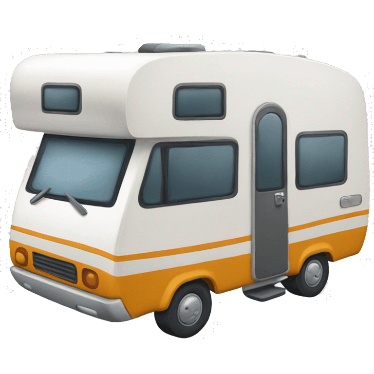 caravan, motorhome emoji