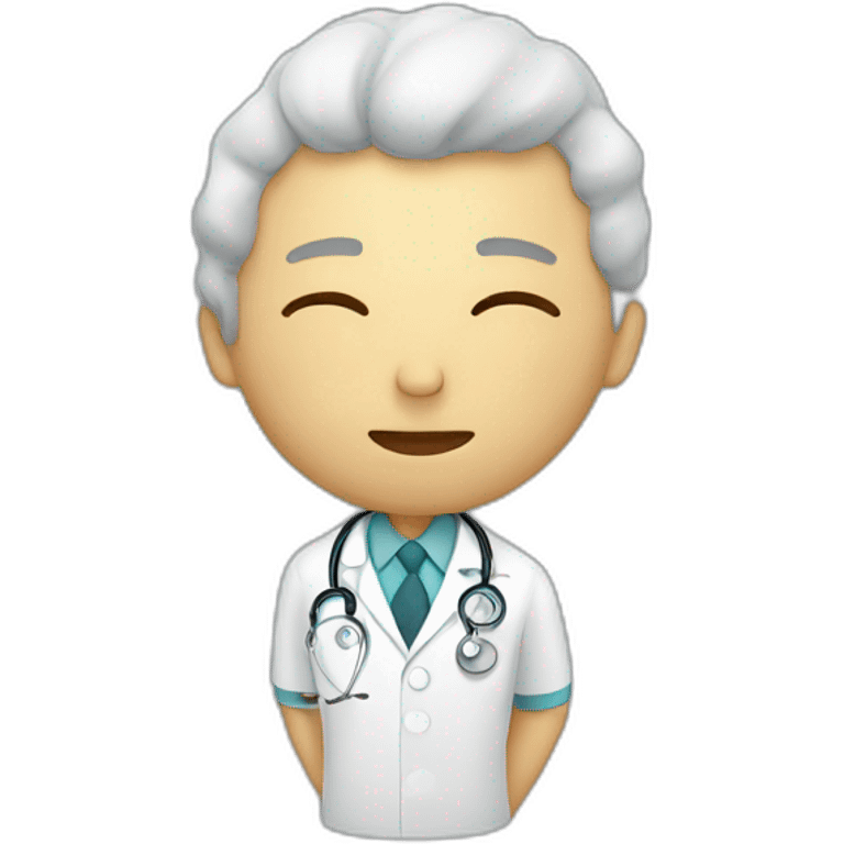 doctor sleeping emoji