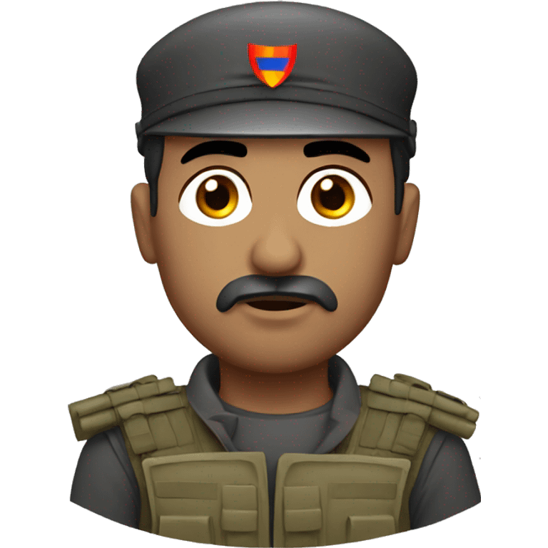 Armenian soldier emoji