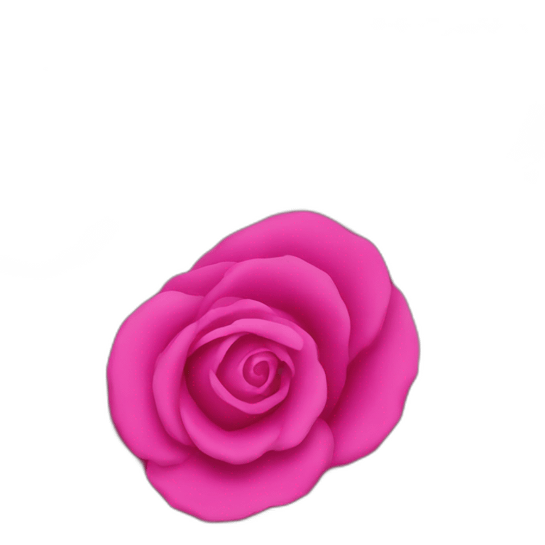 iPhone rose fuchsia emoji