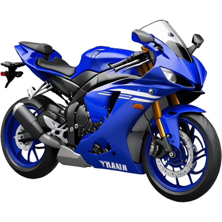 Yamaha YZF (Sportbike) - Yamaha YZF-R1 (Model Year: 2022) (Iconic colour: Blue) emoji