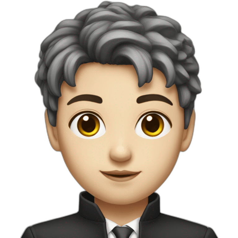 young member of Parliament with bright skin, dark hair  emoji