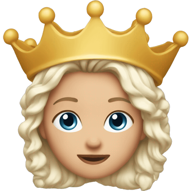 This emoji With a crown on the head 💁🏼‍♀️ emoji