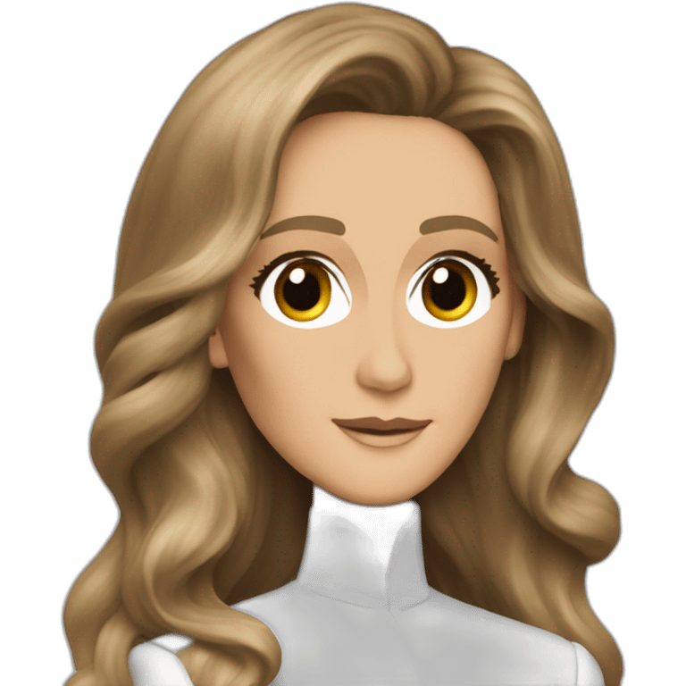 Céline dion chante emoji