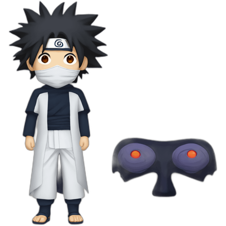 uchiha obito with mask emoji