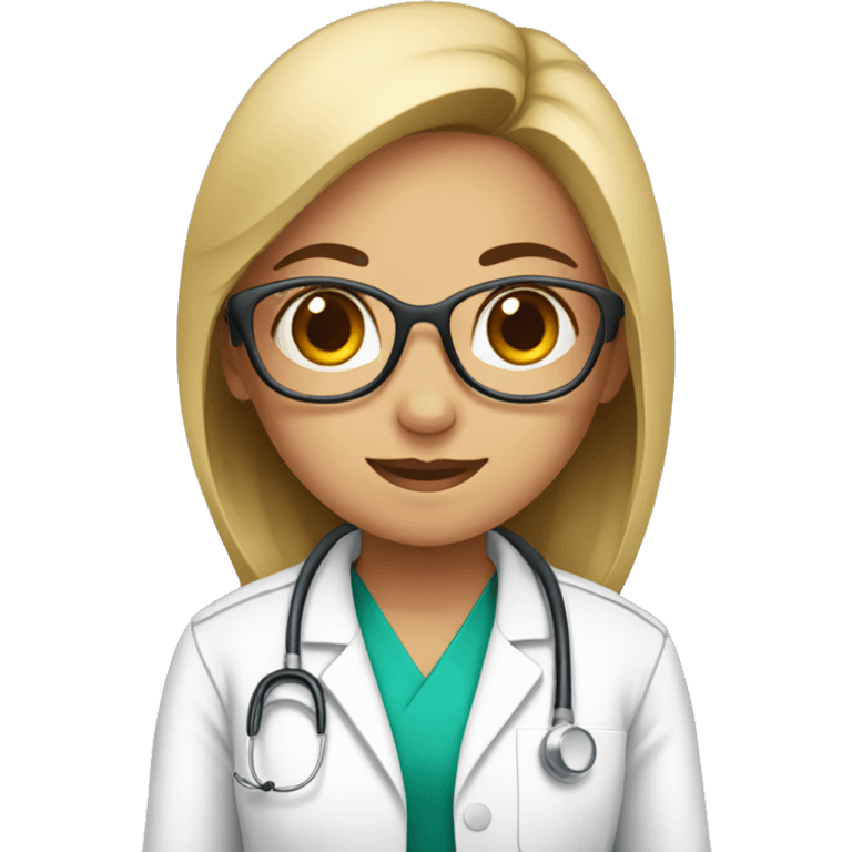 girl in the medical field emoji