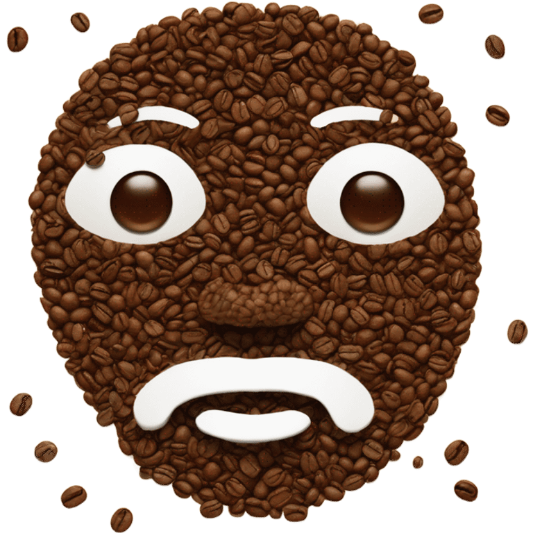 Coffee face emoji