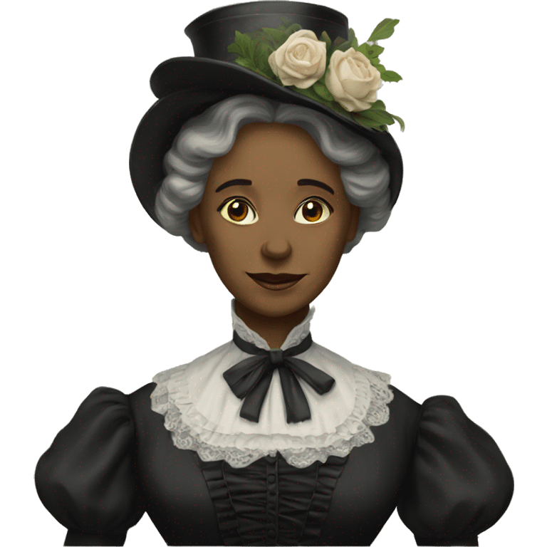 Victorian widow  emoji