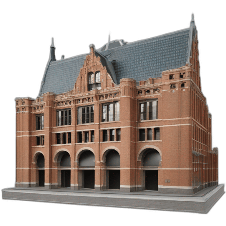 beurs van berlage building emoji