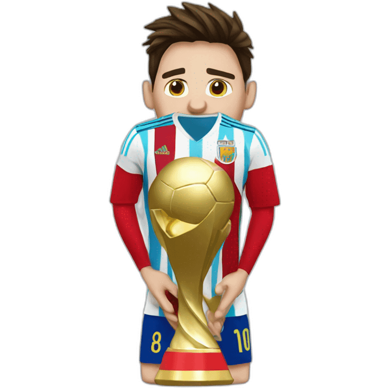 messi world cup emoji